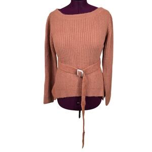 NEW NWT Women's J.O.A. Belted Sweater | Size Large